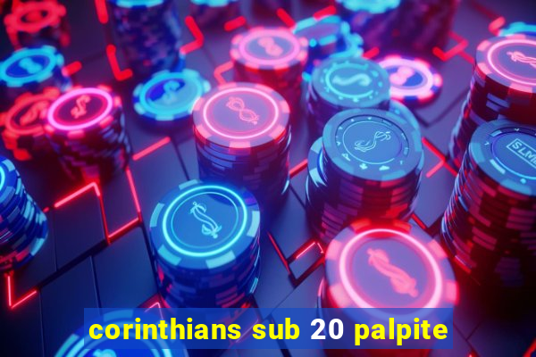 corinthians sub 20 palpite